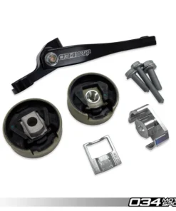 034Motorsport Billet Spherical Dogbone Mount Perf. Pack with Dogbone Pucks, Audi A3/S3;VWGolf/Golf R/GTI/Jetta with 7-Speed DSG